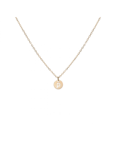 Colgante Oro 18kt Disco Calado 8mm